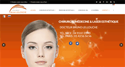 Desktop Screenshot of chirurgie-nice.com